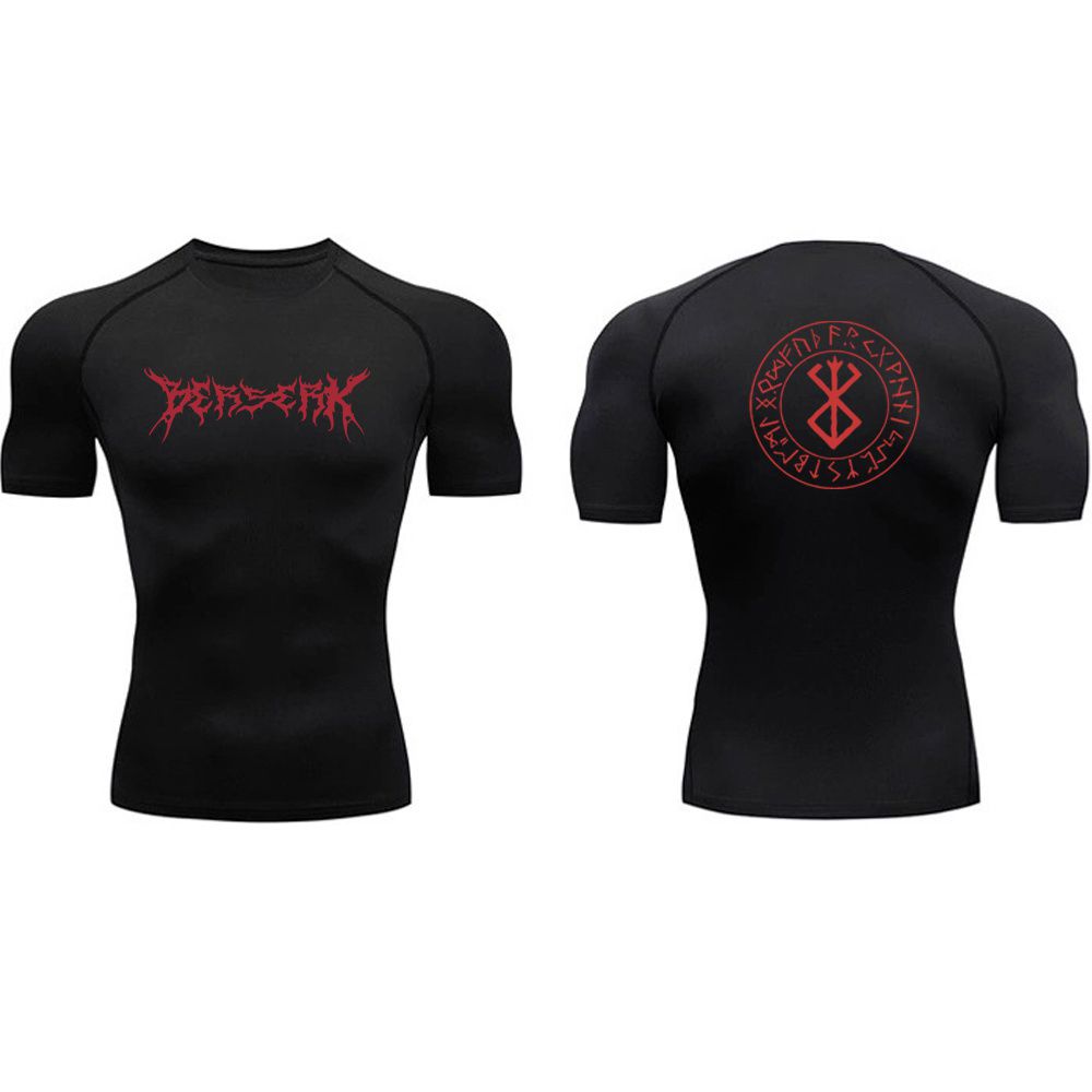 Camiseta de compresión para gimnasio Berserk V2