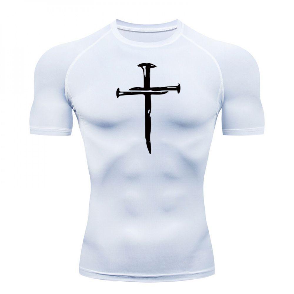 Compression Gym Shirt Christ - Apollo Gear World