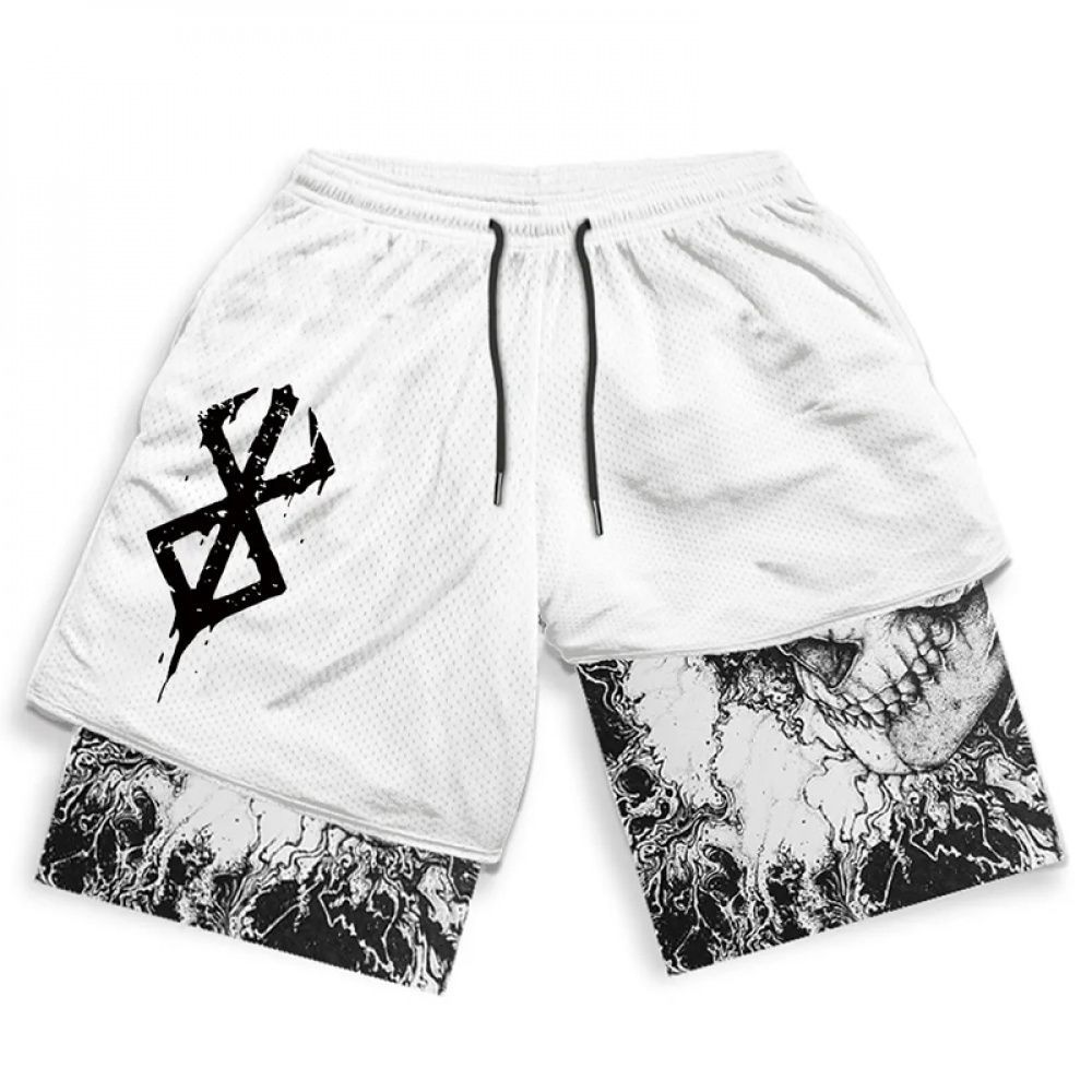 Shorts de compresión  v2 Berserk White